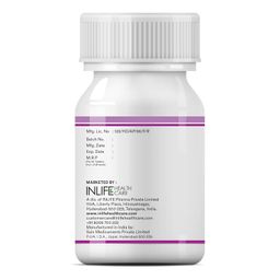 INLIFE Vitamin B12 (Methylcobalamin) 1500mcg Supplement with ALA, Folic Acid, Vitamin D3 | Nerve and Brain Health for Men & Women – 60 Tablets(Pack Of 1, 60) image 5