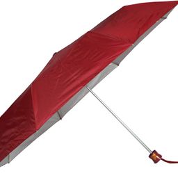 mahamaya fabrics & fashion K.C Paul & Sons umbrella 3 folding red color image 2