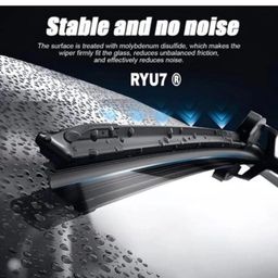 ryu7 RYU7® Aerodynamic Design Frameless Wiper Blades Compatible with Swift 2018 Onwards, Size- 21" 19" (Pack of 2) image 2