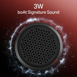 boAt Stone Uno, 3W Signature Sound, 6HRS Battery, TWS Feature, Bluetooth v5.4 & Type-C Interface, Bluetooth Speaker, Wireless Speaker, Portable Speaker(Raging Black) image 3