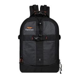 Kamron P100 PRO Backpack Camera Bag With Laptop Compartment For Dslr Camera Lenses Tripod Monopod And Other Accessories (Black) image 1