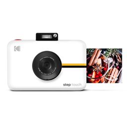 Kodak Step Touch | 13MP Digital Camera & Instant Printer with 3.5 LCD Touchscreen Display, 1080p HD Video - Editing Suite, Bluetooth & Zink Zero Ink Technology | White image 1