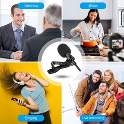 pora's Coller Microphone Kit with Voice Recording Filter Mic for Recording Singing YouTube on Smartphones (2 Meter Mic) image 3