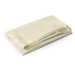 generic 5 Metre Muslin Cotton Solid Fabric For Draping, White image 1