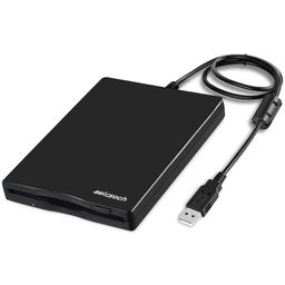 aelrsoch 3.5" External Floppy Disk Reader Drive Portable 1.44MB FDD for PC Windows 98/ME/2000/XP/Vista/Windows 7/8/10 image 1