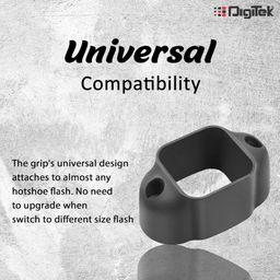 DIGITEK® (DFBG-001) Professional Flash Bot Grip with Magnet | for Speedlight Flash Modifier image 5