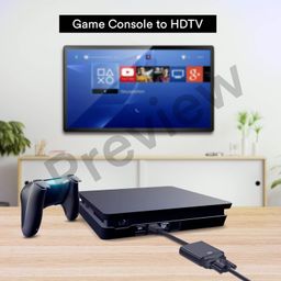 HDMI to VGA, Gold-Plated HDMI to VGA Adapter (Male to Female) for Computer, Desktop, Laptop, PC, Monitor, Projector, HDTV, Chromebook, Raspberry Pi, Roku, Xbox and More (UNI-Directional) image 5