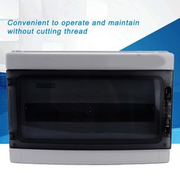 Outdoor Waterproof 18-Way Power Distribution Box, IP65 Rated, Ideal for Circuit Breaker MCB Power Distribution in a Waterproof Enclosure, Easy Installation and Usage image 4