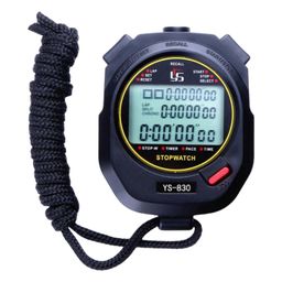 ATORSE Digital Chronograph Timer Alarm Counter Waterproof LCD Handheld Stopwatch image 1