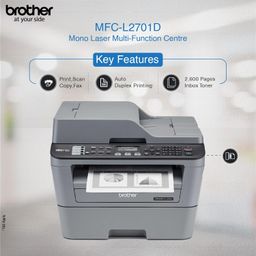 Brother MFC L2701D Multi-Function Monochrome Laser Printer with Auto Duplex Printing image 3