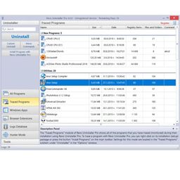 Revo Uninstaller Pro Uninstaller Software | Latest 2024 Edition v5 | Complete Uninstall Unwanted Software?s with leftovers file and Registry & Remove junk files | System Cleaning Utilities | Lifetime Validity | For Windows image 4
