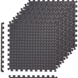 amazon basics AmazonBasics Puzzle Exercise Mat with EVA Foam Interlocking Tiles image 1