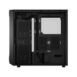 Fractal Design Focus 2 RGB Black Tempered Glass Clear Tint ATX Computer Case with 2X Aspect 14 RGB Fans - (FD-C-FOC2A-03) image 5