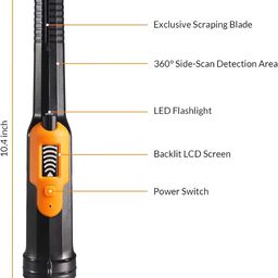 Real Instruments High Sensitivity Handheld Metal Detector 360 °Search Treasure Pinpointing Finder for Malls, Airports, Railway Stations, Bank Security Check Advanced Metal Detector (HS-16_1) image 2