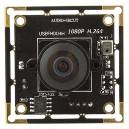 180 degree fisheye Raspberry Pi 1080P H. 264 microphone PC Web usb security camera image 3