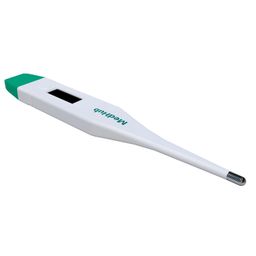 MedHub Digital Thermometer for Temperature Reading | Fast & Reliable Medical Thermometer for Adults, Kids & Babies | LCD Display, Fever Indicator & Memory Function | Oral & Underarm Use (White) image 3
