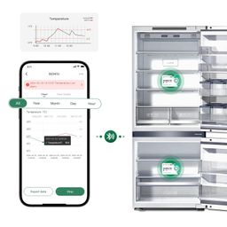 freshliance focus on fresh and safe life only Freshliance Bluetooth Temperature Data Logger, Remotely Monitor Refrigerator, Storage, BlueTag T10 image 5