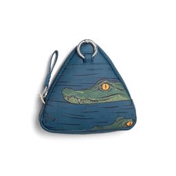 DailyObjects Easy Triangle Pouch | Crafted using Soft-Touch and Water-Repellent Polyester | Polyfill Cushioning Assures Scratch-Free Security | Comes with an O-Ring to Attach Keys, Charms or Wristlets image 2