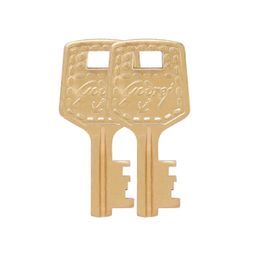 godrej locking solutions and systems Godrej Locks I Navtal 5 levers 40mm I with 3 Keys I Padlock for Main Door I Gate Lock I Lock for Tool Box, Shutters, Shops & Offices I Corrosion Resistant Shackle I Brass Finish | 1 Year Warranty image 5