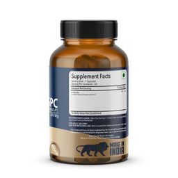 true essentials True Essential Alpha GPC 300mg 60 Capsules |Helps Improve Learning And Retention Supports Conginitive Performance Supports Brain Health- Pack Of 1 image 2