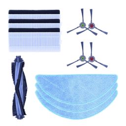 Reverbo Replenishment Kit | Replacement Parts | Accessories Compatible with Ecovacs Deebot U2 Pro | Main Brush, 4 Spinning Side Brush, 3 Filters and 3 Mop Cloths image 1