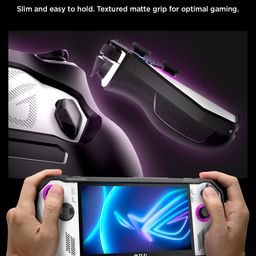 Spigen Rugged Armor for Asus ROG Ally (2023) RC71L Case with Wrist Strap, Shock-Absorption Anti-Scratch, Protective TPU Cover - Matte Black image 5