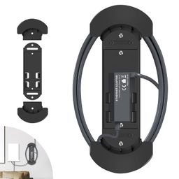 Aojo Starlink Ethernet Cable Caddy & Starlink Ethernet Adapter Holder, Starlink Cable Management for 6FT-150FT Cable，V2/Gen3/Mini Wire Winding Spool，2 in 1 Cable Organizer, Starlink Cable Routing image 1