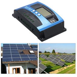 wowobjects WowObjects® 100A MPPT Solar Charge Controller DualLCD Display Auto Solar Cell Panel Charger Regulator image 3
