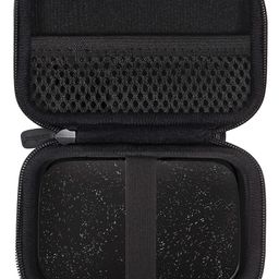 CaseSack Case for PRT 2x3 Mini Portable Bluetooth Photo Printer MT53, mesh Pocket for Charge Cord and Printing Paper, Detachable Wrist Strap for Easy Carrying image 3