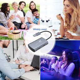Microware Video Capture Card, HD Game Capture Card, HDMI to USB 3.0, 1080P 60fps Full HD Video/Audio Capture Recorder Device with PC/Mac OS/Linux image 4