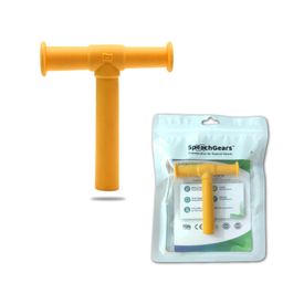 SPEECHGEARS Oro-Tube, A Chewing Tube For Speech Feeding And Sensory Integration. Yellow(Soft) image 1