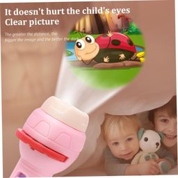 Toy Imagine Children's Handheld Projector Torch with 3 Sliders - Fun & Interactive Night Light with 24 Colorful Images - Perfect for Bedtime Stories & Imaginative Play image 2