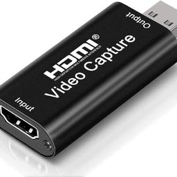 SANCY 4K HDMI to USB 2.0 Video Capture Card – Game & Audio Capture Adapter for Streaming, Live Broadcast, Online Teaching, Video Recording, and Conferencing image 1