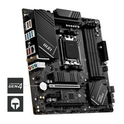 MSI PRO B650M-A WiFi Motherboard | Micro-ATX -Supports AMD Ryzen 7000 Series Processors | AM5-DDR5 Memory Boost 6400+MHz/OC | 2 x PCIe 4.0 x16, 2 x M.2 Gen4 | 4X EZ Debug LED | 7.1 HD Audio image 5