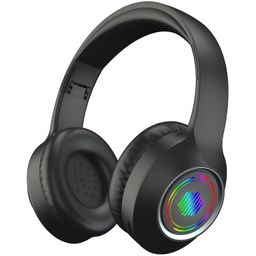 truke Newly Launched BTG 500 Over The Ear Gaming Headphone with 40mm Drivers, 10H of Playtime, Dual Pairing, Gaming Mode (50ms Latency) with RGB LEDs, TF Card with Volume Control, BT 5.4(Metal Black) image 1