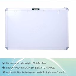 AKH69®premium LED X-Ray View Box double size flim with Automatic Film Activation and Variable Brightness ControL (DOUBLE)(Size-28X17 Inch) pack of 1 image 3