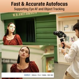 SIRUI Aurora 85mm F1.4 Full Frame Auto Focus Telephoto Prime Portrait Lens for E Mount Cameras FX3, FX6, A7 Series, A7R, A7S, A9, ZV-E1 image 5