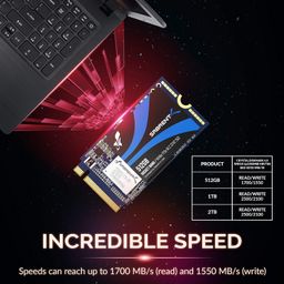 Sabrent 512GB Rocket NVMe PCIe M.2 2242 DRAM-Less Low Power Internal High Performance SSD (SB-1342-512) image 5