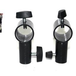 SHOPEE Backdrop Curtain Rod Conversion Adapter Clamp Set Convert The Light Stand Into A Background System Suitable for Paper & Cloth image 1