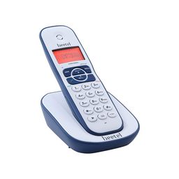 Beetel X73 2.4Ghz Cordless Landline Phone with Caller ID Display, 2-Way Speaker Phone with Volume Controls, Auto Answer, Alarm Function, Stylish Design (Blue/White)(X73) image 1