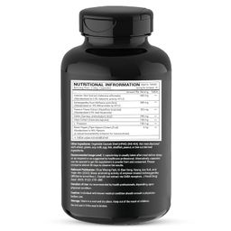 greendorse STRESS-FREE SLEEP Formula for Calm, positive mind and good sleep– Advanced 7-in-1 Formula with Ashwagandha root, Valerian root, Passion Flower, Hops extract, GABA, L-Theanine, Piperine – 60 Vegan Capsules image 2