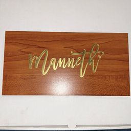 LET'S DIY Customised Golden Acrylic Letters & Numbers – Personalized Text Cutout Alphabets for Name Plates, Wall Décor, Art & Craft – Premium & Easy to Paint image 2