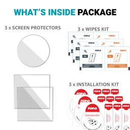 POPIO Tempered Glass Screen Protector Compatible for DJI Action 2 Action Camera (Transparent) Edge To Edge Full Screen Coverage With Installation Kit, Complete Set Of 3 Glass image 4