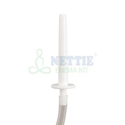 NETTIE Enema Kit | 750ml can, extra Long 1.5 meter PVC Tube and 1 pinch clamp and nozzle used for home/ hospital with Pack of 7 size 12 enema tubes use in Naturopathy and Ayurveda with Instruction leaflet - Combo Pack image 4