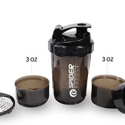 COOL INDIANS Combo of Gym Shaker with Wrist Band and Sippy for Gym & Fitness Kit|Gym Shaker|Workout Bottle|Wrist Wrap|Gym Hand Band for Men & Women. (Black) image 5