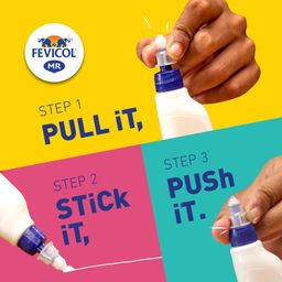 Fevicol MR 200g Craft Glue | Ultimate Adhesive| DIY Art & Craft | Easy to use | Multi-surface | Ideal for Children, Hobbyists, Student’s Project Work image 4