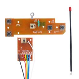 generic SP Electron 4CH RC remote control 27MHz circuit PCB transmitter & receiver board with antenna Radio system with SG90 Micro Digital Servo Motor for RC Car Robot Toys image 3