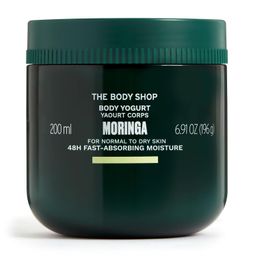 The Body Shop Vegan Body Yogurt Moringa Cream, 200 ML - For Normal To Dry Skin | Instant 48 Hr Moisture image 3