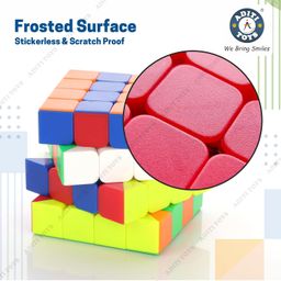 Aditi Toys 4X4 Speed Cube Puzzle for Kids & Adults, Sticker Less Speed Cube, Stress Buster Brainstorming Cube for Kids Above 3 Years, BIS Approved. (4X4 Cube). image 4