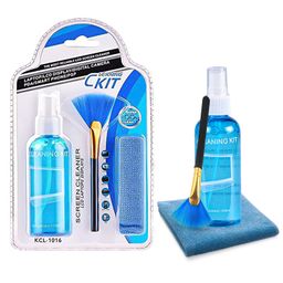 Sounce LCD Screen Cleaning 3 in 1 Screen Cleaner with Spray Cloth Brush Clean Tool for Laptops, Computers, Mobiles (LCD Screen Cleaning 3 in 1 Screen Cleaner with Spray Cloth Brush Clean Tool) image 1